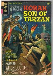 KORAK, SON of TARZAN #38, GD+, Burroughs, Gold Key, 1964