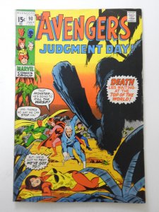 The Avengers #90 (1971) Judgement Day! Sharp Fine- Condition!