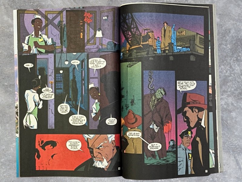 Chain Gang War #4 (Oct 1993) DC Comics | Dave Johnson cover | Kalifornia ad