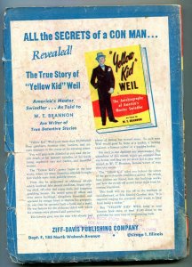 Mammoth Western Pulp May 1949- Tombstone in Lead- G/VG