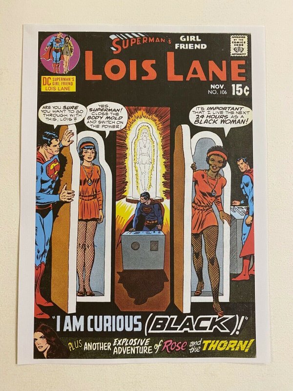 Superman's Girlfriend Lois Lane #106 DC Comics poster by Curt Swan