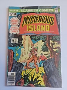 Marvel Classics Comics #11 newsstand - Mysterious Island - 1976 - VG