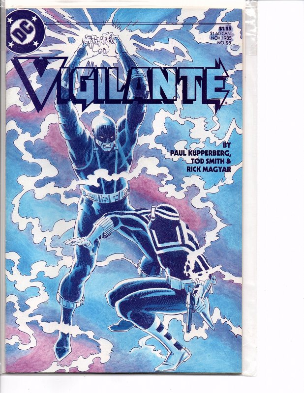 DC Comics Vigilante #23 Electrocutioner