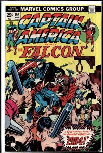 Captain America #195 (1976) Captain America and the Falcon