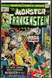 The Frankenstein Monster #1 (1973) Frankenstein Monster