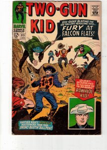Two-Gun Kid #85 1967 PRICE DROP! $21 FN- Rawhide Kid X-Over Fury At Falcon&...