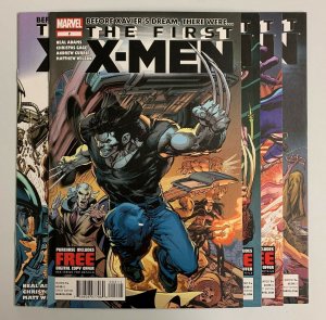 First X-Men #1-5 Set (Marvel 2012) 1 2 3 4 5 Neal Adams Christos N. Gage (9.0+) 