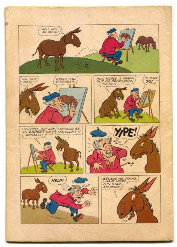 Francis The Famous Talking Mule- Four Color Comics #547