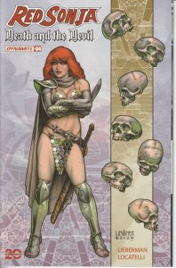 Red Sonja Death and the Devil #4 Cover A Dynamite Comic NM Lisner