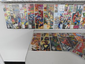 Huge Lot 140+ Comics W/ Wolverine,  X-Men, Spider-Man+ Avg VF Condition