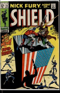 Nick Fury, Agent of SHIELD #13 (1969) Nick Fury