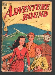 -Adventure Bound-Four Color Comics-#249 1949-Dell-Blackbeard the Pirate back ...