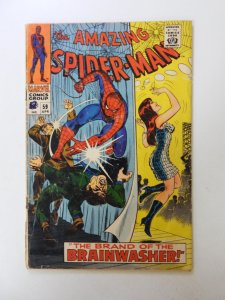 The Amazing Spider-Man #59 (1968) GD moisture damage, 2 spine split