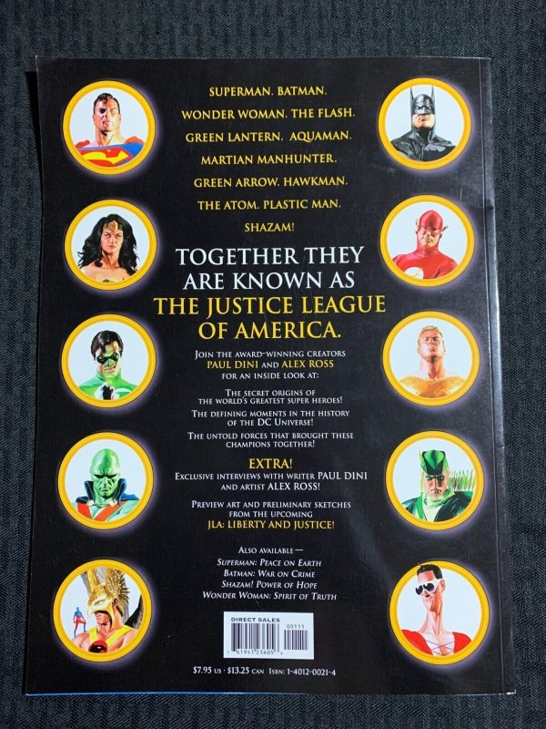 2002 JLA SECRET ORIGINS by Alex Ross VF 8.0 1st DC Comics