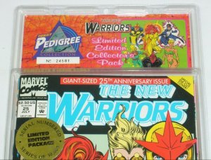 Treat Pedigree Collection: New Warriors VF/NM limited edition pack 22 23 24 25