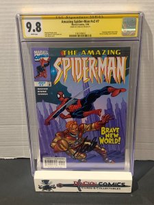 Amazing Spider-Man Vol 2 # 7 Cover A CGC 9.8 1999 SS Stan Lee [GC36]