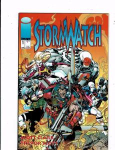 10 Indy Comics Stormwatch 0 1 (2) 2 3 Deathmate Prologue (2) Black Blue Yelo RC3