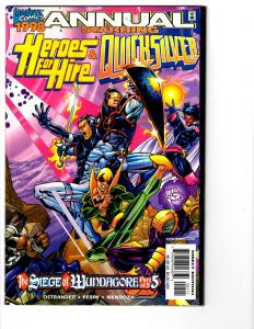 4 Heroes for Hire Marvel Comics # 16 17 19 Annual 1998 Luke Cage Iron Fist BH25