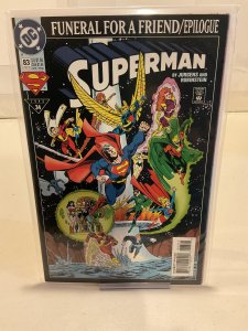 Superman #83  1994  9.0 (our highest grade)  Funeral For A Friend Epilogue!