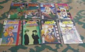 NINJA HIGH SCHOOL # 1,46-121+1995  YEARBOOKS + BEN DUNN JAPANESE ANIME  SWIMSUIT 