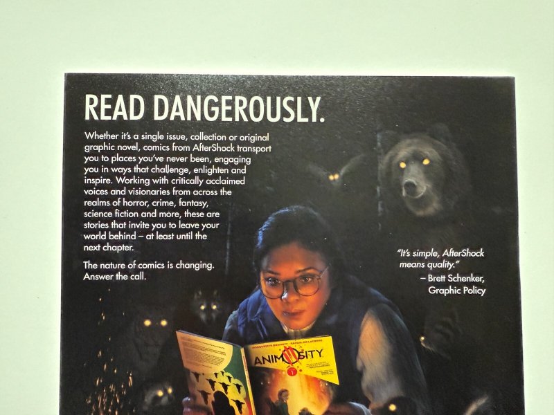 Bunny Mask The Hollow Inside # 1 NM Rooth Variant Aftershock Comic Book 3 J396