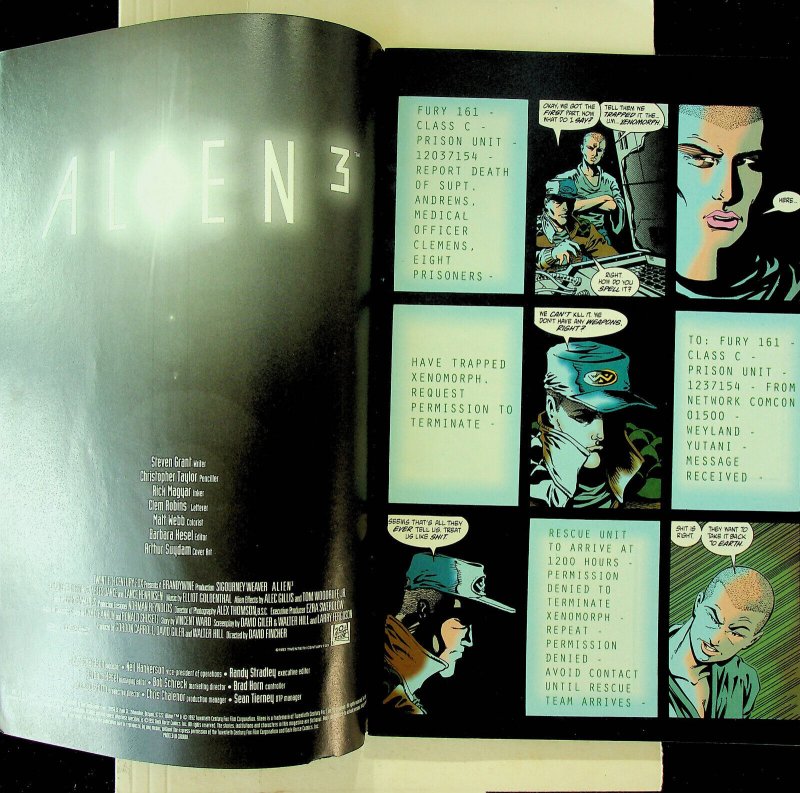 Alien 3 #3 (Jul 1992, Dark Horse) - Near Mint