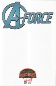 A-Force #1 Blank Cover (2015) She-Hulk [Key Issue]