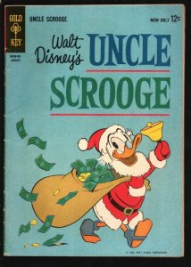 Uncle Scrooge #36 1963-1st Gold Key issue-Carl Barks art-Walt Disney -Gyro Ge...