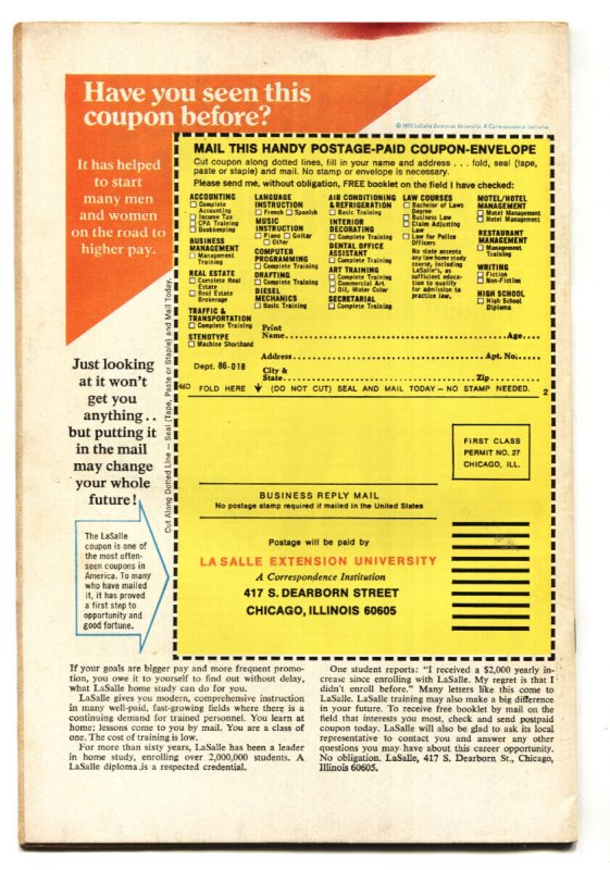 Frankenstein #2 - 1973 - Marvel - FN - comic book