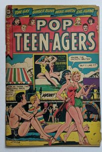 Popular Teen-agers #5 (1958, Accepted) Good- 1.8 L.B. Cole cvr Reprint of 1950  