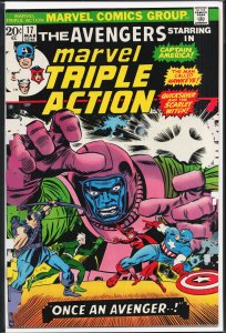 Marvel Triple Action #17 (1974) The Avengers