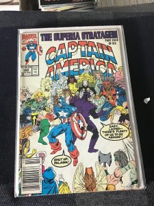 Captain America #390 Newsstand Edition (1991)