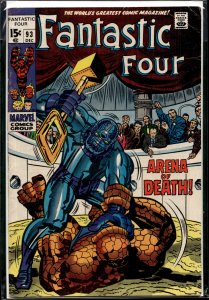 Fantastic Four #93 (1969) Fantastic Four