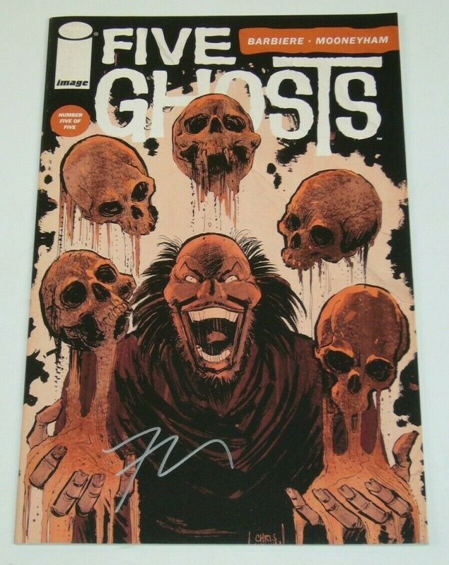 Five Ghosts #5 VF/NM; signed by Frank J. Barbiere - Image Comics