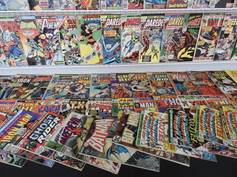 Huge Lot 180+ Low Grade Comics W/ Daredevil, Thor, Avengers, +More! See desc