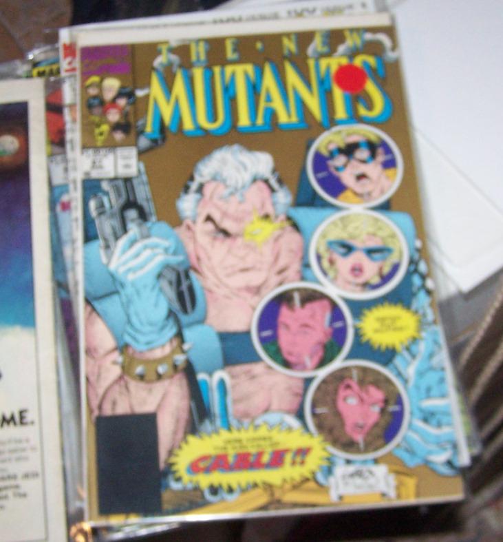 NEW MUTANTS  # 87 1980  GOLD VAR COVER 1ST CABLE KEY X FACTOR LIEFELD MCFARLANE