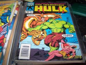 incredible hulk comic # 405  CIVIL WAR in the pantheon MARVEL AVENGERS