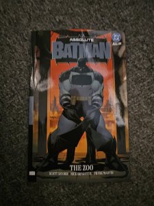 Absolute Batman Volume 1 The Zoo GN Scott Snyder Nick Dragotta TPB New NM