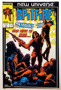 Spitfire and the Troubleshooters #7 (April 1987, Marvel) 8.0 VF