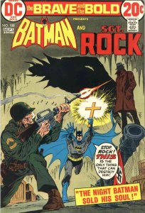 Brave and the Bold, The #108 FN ; DC | September 1973 Batman Sgt. Rock