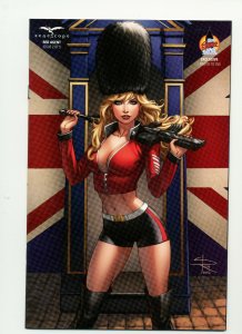 RED AGENT #2 OF 5 LONDON SUPER COMIC CONVENTION EXCLUSIVE LIMITED TO 250 COPIES