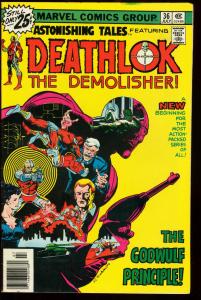 ASTONISHING TALES #36-DEATHLOK-MARVEL FN/VF