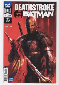 Deathstroke #30 Francesco Mattina Variant NM-