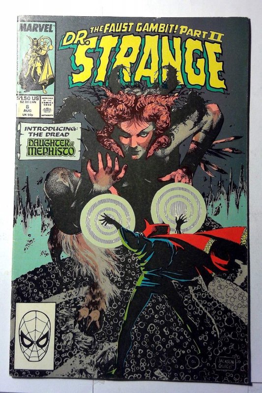 Doctor Strange, Sorcerer Supreme #6 (1989) Marvel Comics 1st Print Comic Book