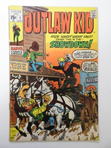 The Outlaw Kid #1 (1970) VG Condition moisture stain