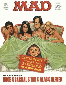 Mad #137 GD ; E.C | low grade comic September 1970 magazine