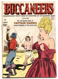 Buccaneers #19  1950 - Quality  -VG- - Comic Book