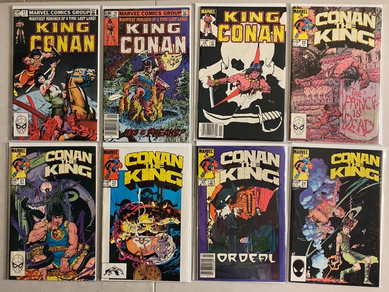 King Conan/Conan the King comics set #1-55 complete 55 diff avg 6.5 (1980-89)
