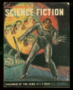 ASTOUNDING SCIENCE-FICTION NOV 1947-L RON HUBBARD-very good plus VG+ 