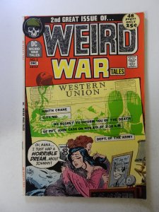 Weird War Tales #2 (1971) FN+ condition